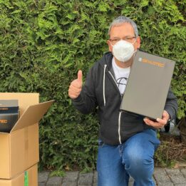 SKYLOTEC spendet Masken an Koblenzer Interessengemeinschaft für Obdachlose